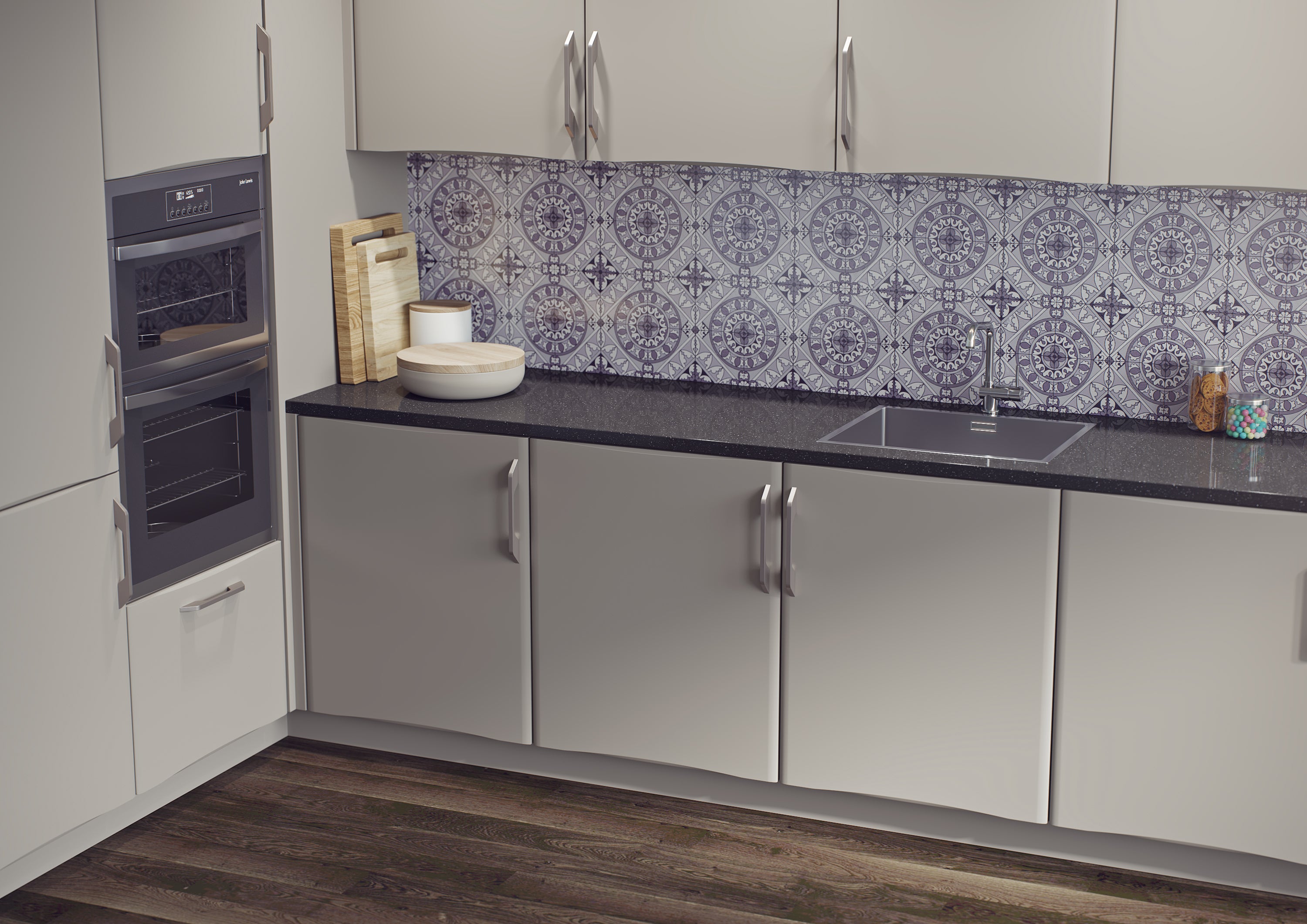 Kitchen Crossland door in Farrow & Ball