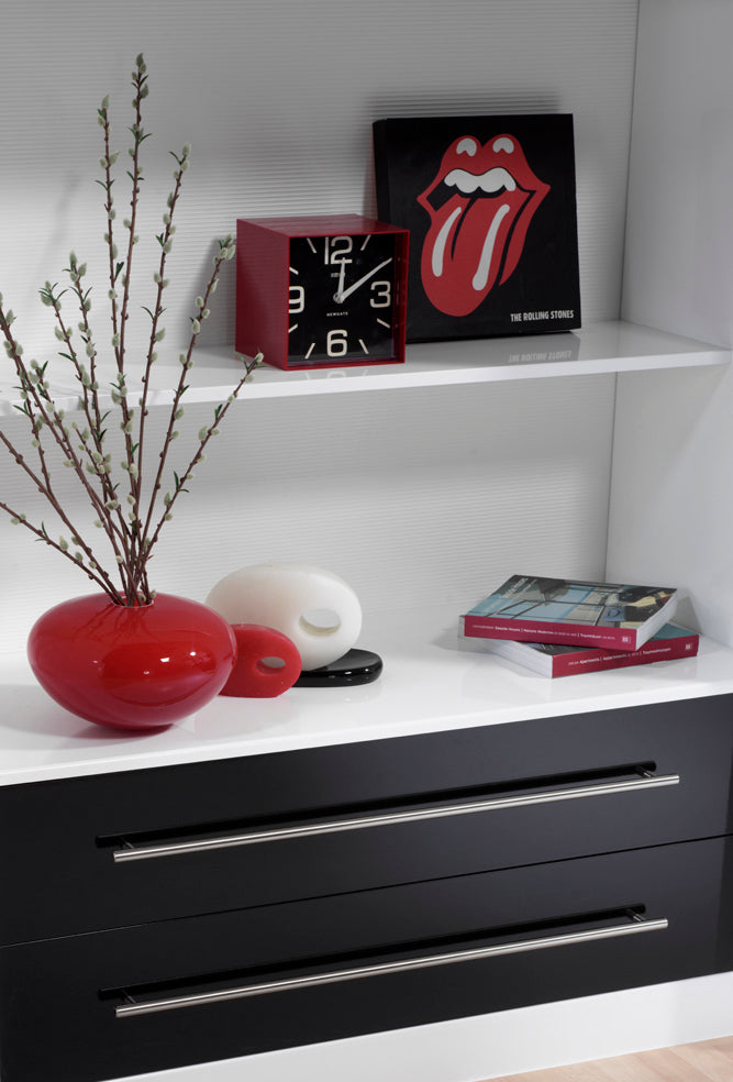 Custom made Winwick drawers with black colour