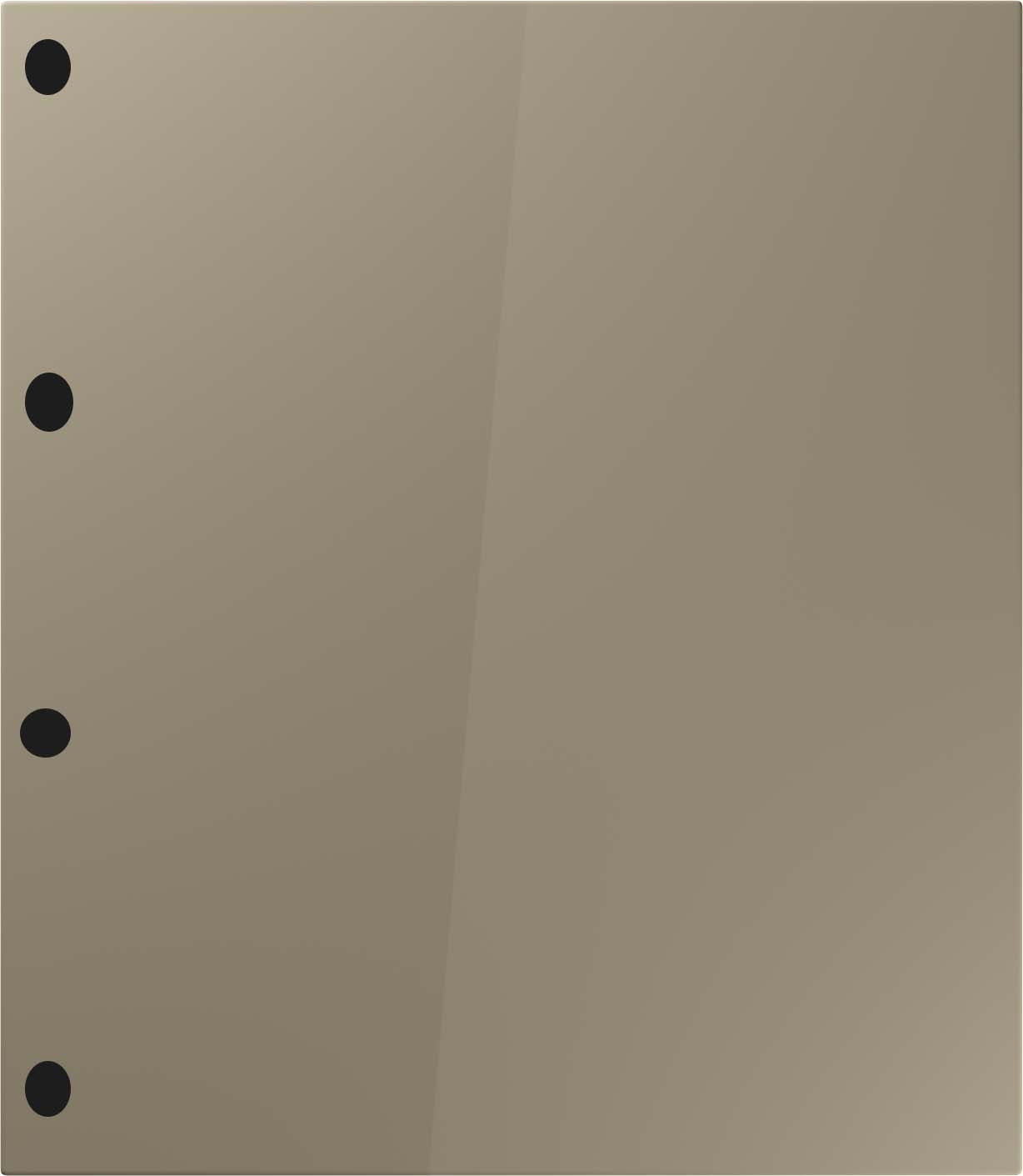 industry standard 35mm hinge holes