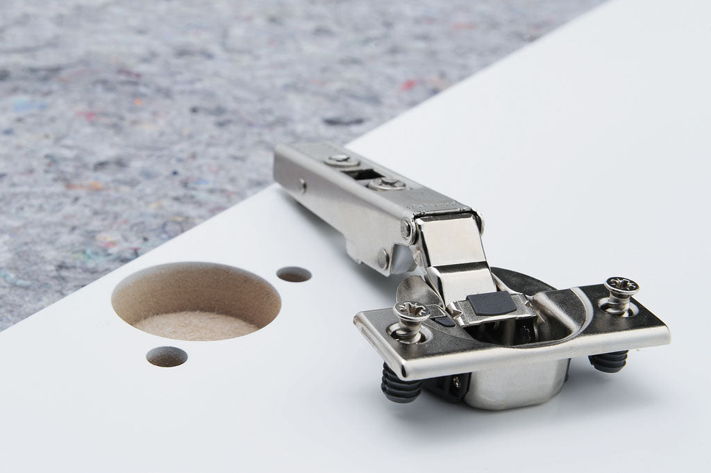 industry standard 35mm hinge holes on cupboard door