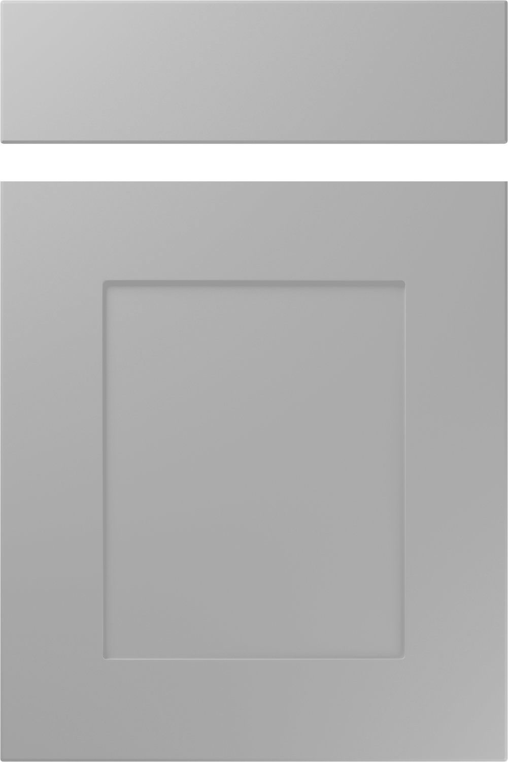 Traditional shaker cupboard door in Johnson style