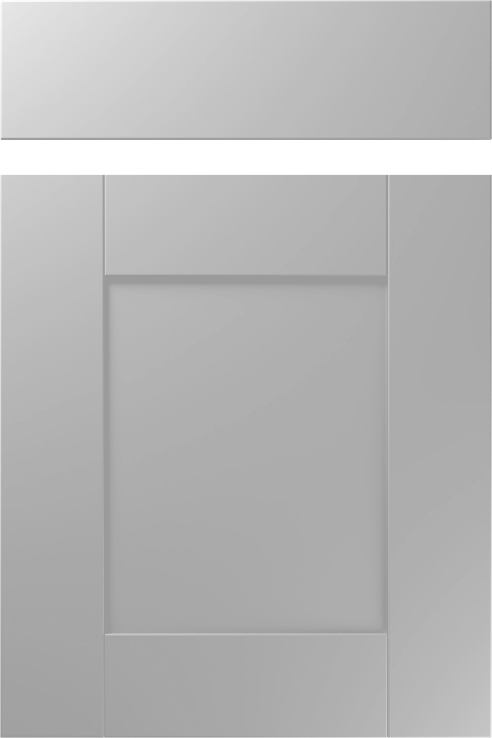 Iconic shaker style door in Farrow & Ball