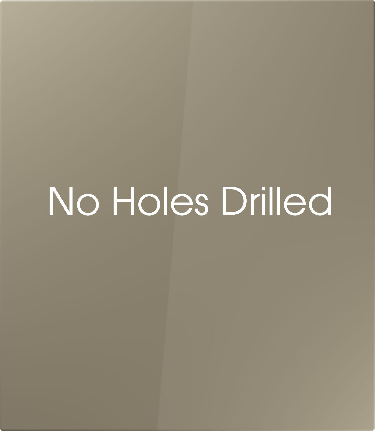 We can drill industry standard 35mm hinge holes