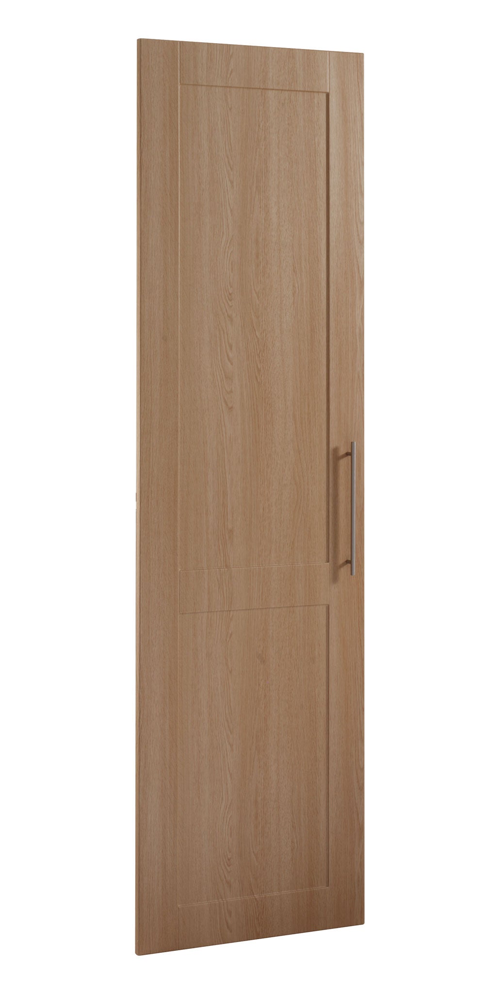 Traditional shaker cupboard door in wood finish