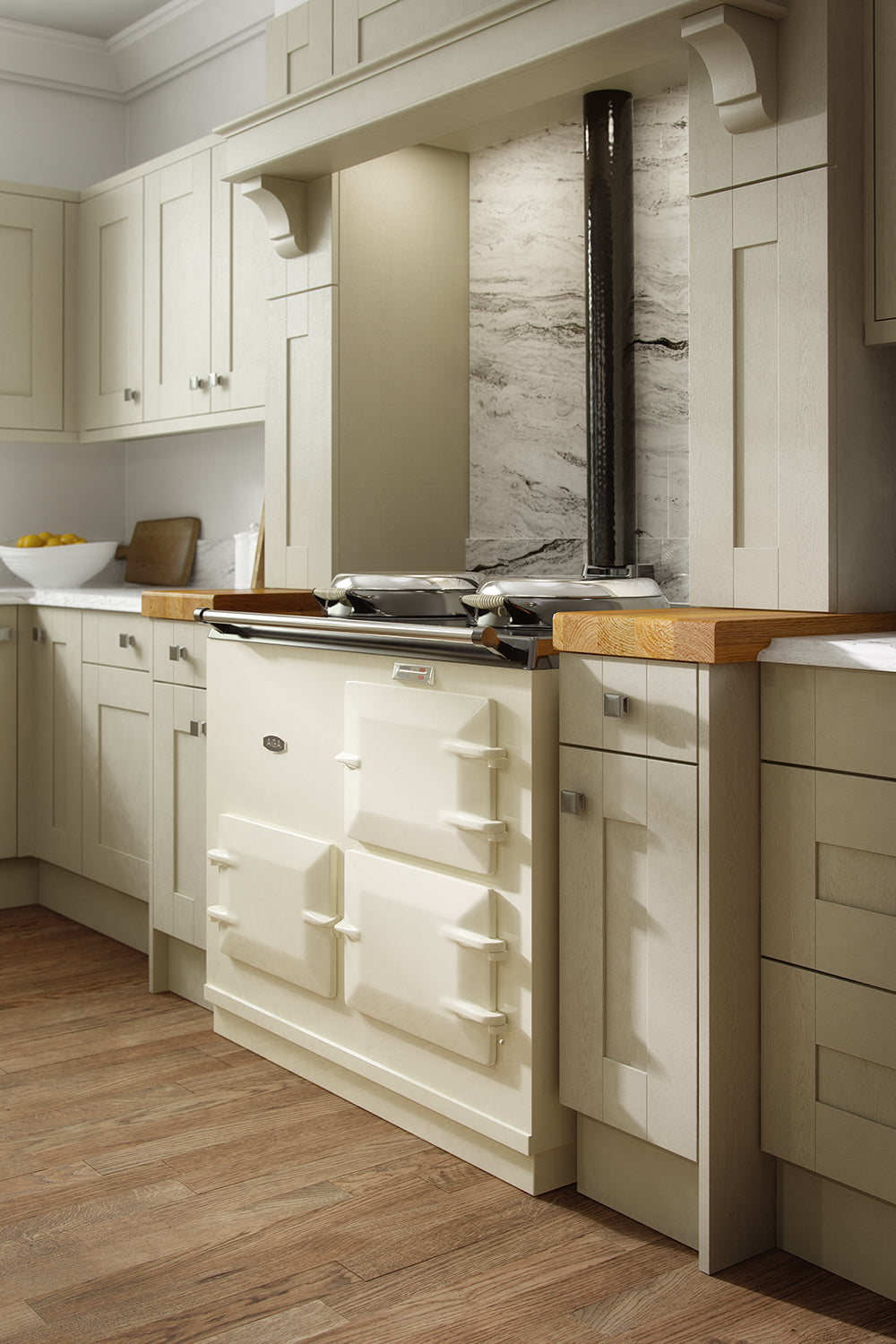 made to measure shaker door in a kitchen